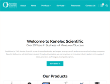 Tablet Screenshot of kenelec.com.au